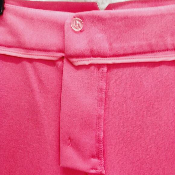 Pants Size 12 Dress Coral Coquette Aesthetic Office Careerwear Chic Travel NWT - Picture 13 of 16